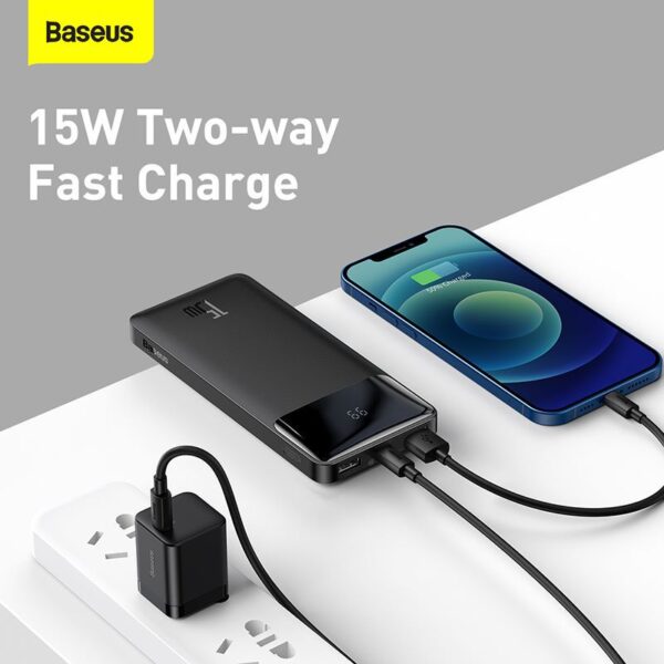 Baseus Bipow Digital Display 10000mAh 15W Power Bank