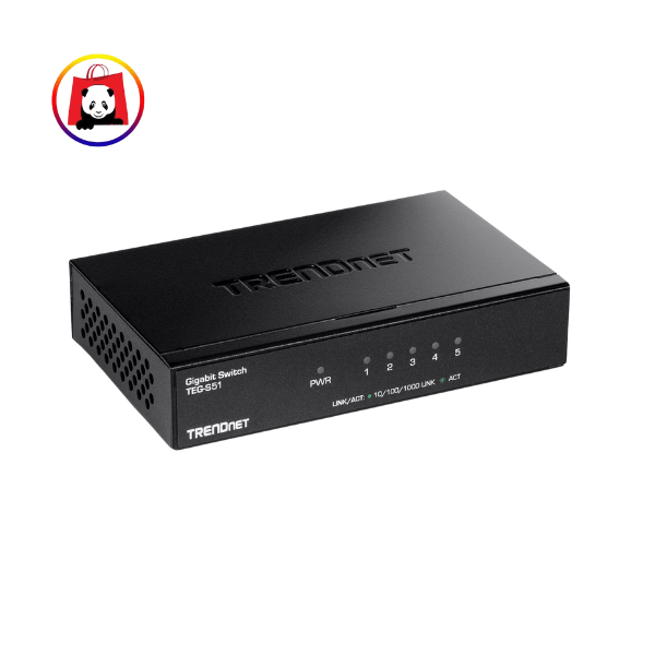 TRENDnet 5-Port Gigabit Switch TEG-S51