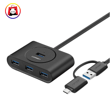 UGREEN USB 3.0 Hub with USB-C Port