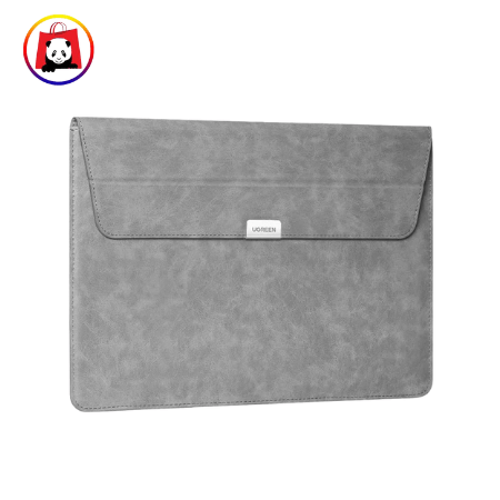 The UGREEN Laptop Sleeve (LP187 - 20476, Gray) offers water resistance, premium protection, and a slim design for 14-inch to 14.9-inch laptops.